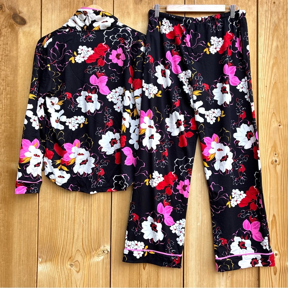 Room Service NWT Floral Pajama Set Sz Medium - Picture 6 of 6